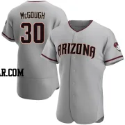 Scott McGough Men's Arizona Diamondbacks Gray Authentic Road Jersey