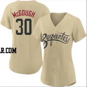 Scott McGough Women's Arizona Diamondbacks Gold Authentic 2021 City Connect Cool Base Jersey