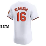 Scott Mcgregor Men's Baltimore Orioles White Elite Home Jersey