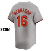 Scott Mcgregor Youth Baltimore Orioles Gray Limited Road Jersey