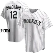 Sean Bouchard Youth Colorado Rockies White Replica Home Jersey