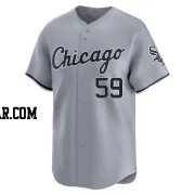 Sean Burke Men's Chicago White Sox Gray Limited Road Jersey