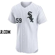 Sean Burke Men's Chicago White Sox White Elite Home Jersey