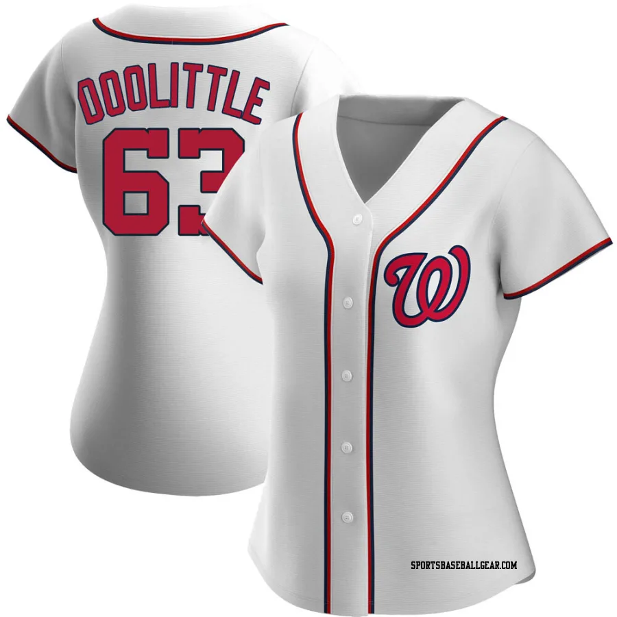 Sean Doolittle Women's Washington Nationals White Replica Home Jersey