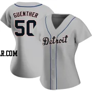 Sean Guenther Women's Detroit Tigers Gray Authentic Road Jersey