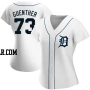 Sean Guenther Women's Detroit Tigers White Authentic Home Jersey