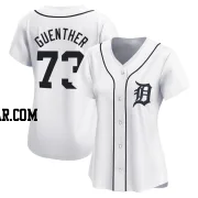 Sean Guenther Women's Detroit Tigers White Limited Home Jersey