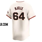 Sean Hjelle Men's San Francisco Giants Cream Elite Home Jersey