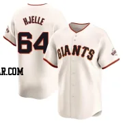 Sean Hjelle Men's San Francisco Giants Cream Limited Home Jersey