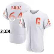 Sean Hjelle Men's San Francisco Giants White Authentic 2021 City Connect Jersey