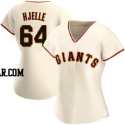 Sean Hjelle Women's San Francisco Giants Cream Authentic Home Jersey