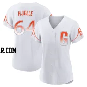 Sean Hjelle Women's San Francisco Giants White Authentic 2021 City Connect Jersey