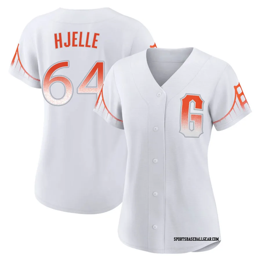 Sean Hjelle Women's San Francisco Giants White Authentic 2021 City Connect Jersey