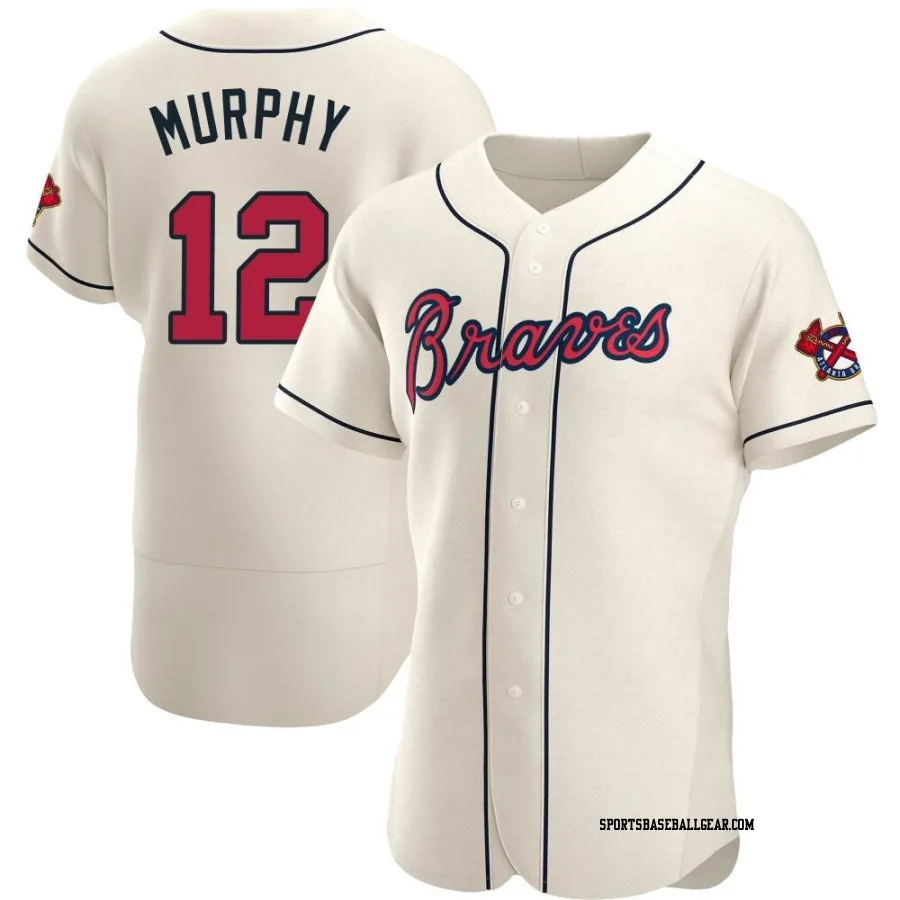 Sean Murphy Men's Atlanta Braves Cream Authentic Alternate Jersey