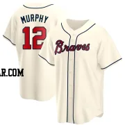 Sean Murphy Men's Atlanta Braves Cream Replica Alternate Jersey