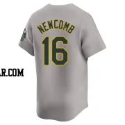 Sean Newcomb Men's Oakland Athletics Gray Limited Away Jersey