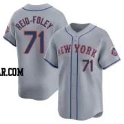 Sean Reid-Foley Men's New York Mets Gray Limited Away Jersey