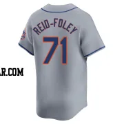 Sean Reid-Foley Men's New York Mets Gray Limited Away Jersey