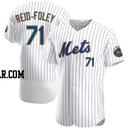 Sean Reid-Foley Men's New York Mets White Authentic Home Jersey