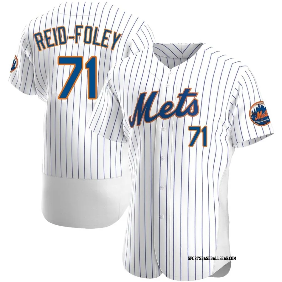 Sean Reid-Foley Men's New York Mets White Authentic Home Jersey