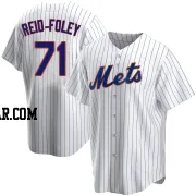 Sean Reid-Foley Men's New York Mets White Replica Home Jersey