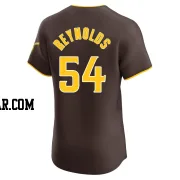 Sean Reynolds Men's San Diego Padres Brown Elite Road Vapor Premier Jersey