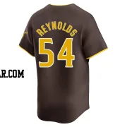 Sean Reynolds Men's San Diego Padres Brown Limited Away Jersey