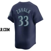 Seby Zavala Youth Seattle Mariners Navy Limited Road Jersey