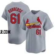 Sem Robberse Men's St. Louis Cardinals Gray Limited Away Jersey