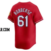 Sem Robberse Men's St. Louis Cardinals Red Limited 2024 City Connect Jersey