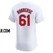 Sem Robberse Men's St. Louis Cardinals White Elite Home Jersey