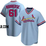 Sem Robberse Youth St. Louis Cardinals Light Blue Replica Road Cooperstown Collection Jersey