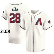 Seth Beer Men's Arizona Diamondbacks White Limited Home Jersey