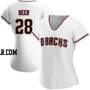 Seth Beer Women's Arizona Diamondbacks White Authentic Home Jersey