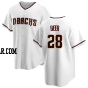 Seth Beer Youth Arizona Diamondbacks White Replica Home Jersey