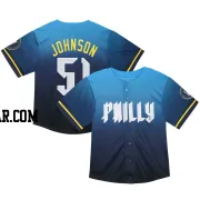 Seth Johnson Toddler Philadelphia Phillies Blue Limited 2024 City Connect Jersey