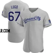 Seth Lugo Men's Kansas City Royals Gray Authentic Road Jersey