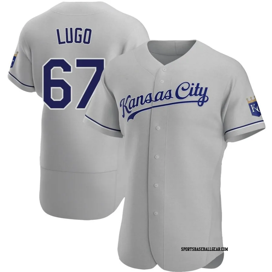 Seth Lugo Men's Kansas City Royals Gray Authentic Road Jersey