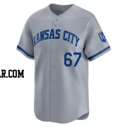 Seth Lugo Men's Kansas City Royals Gray Limited Away Jersey