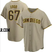 Seth Lugo Men's San Diego Padres Sand/Brown Replica Alternate Jersey