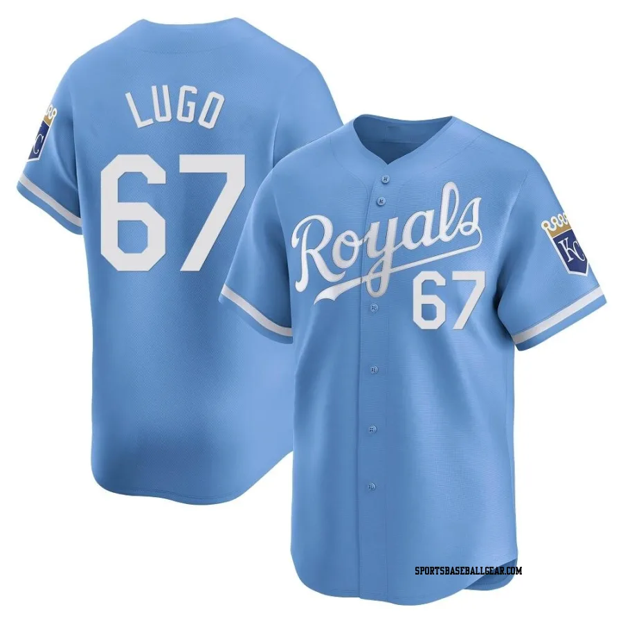 Seth Lugo Youth Kansas City Royals Light Blue Limited Alternate Jersey