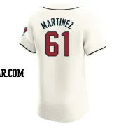 Seth Martinez Men's Arizona Diamondbacks Cream Elite Home Jersey