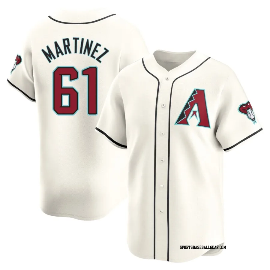 Seth Martinez Men's Arizona Diamondbacks White Limited Home Jersey