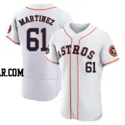 Seth Martinez Men's Houston Astros White Authentic 2022 World Series Champions Home Jersey