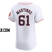 Seth Martinez Men's Houston Astros White Elite Home Jersey