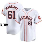 Seth Martinez Men's Houston Astros White Limited Home Jersey