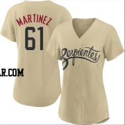 Seth Martinez Women's Arizona Diamondbacks Gold Authentic 2021 City Connect Cool Base Jersey