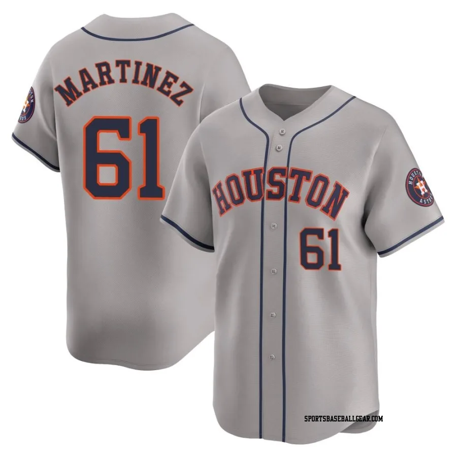 Seth Martinez Youth Houston Astros Gray Limited Away Jersey