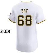 Shane Baz Men's Pittsburgh Pirates White Elite Home Jersey