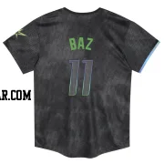 Shane Baz Toddler Tampa Bay Rays Charcoal Limited 2024 City Connect Jersey